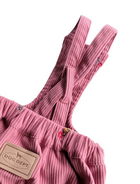 OHANA刺繍コーデュロイかぼちゃパンツ犬服ブランドのドッグデプト/DOG DEPT