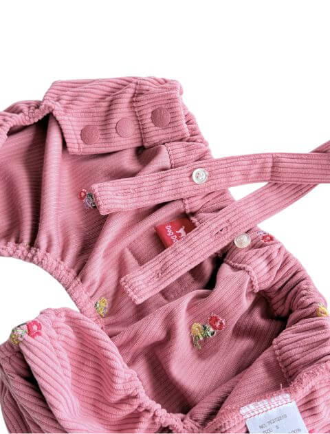 OHANA刺繍コーデュロイかぼちゃパンツ犬服ブランドのドッグデプト/DOG DEPT