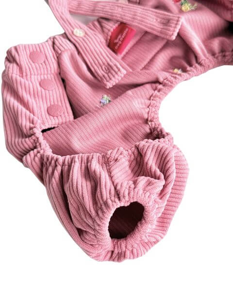 OHANA刺繍コーデュロイかぼちゃパンツ犬服ブランドのドッグデプト/DOG DEPT