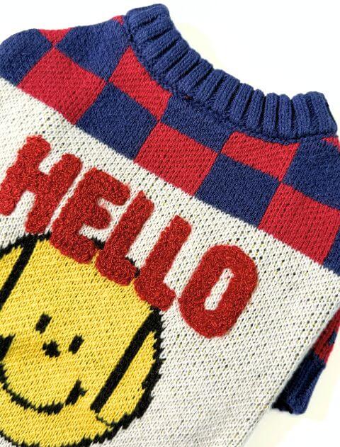 スマイルコットンニット犬服ブランドのドッグデプト/DOG DEPT