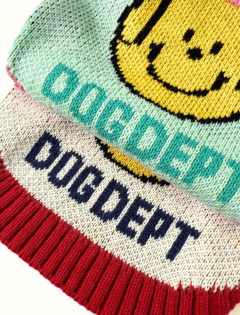 スマイルコットンニット犬服ブランドのドッグデプト/DOG DEPT