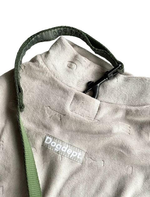 ストレッチベロア ハイネックプルオーバー犬服ブランドのドッグデプト/DOG DEPT