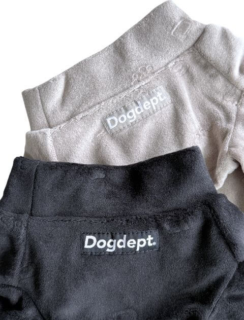 ストレッチベロア ハイネックプルオーバー犬服ブランドのドッグデプト/DOG DEPT