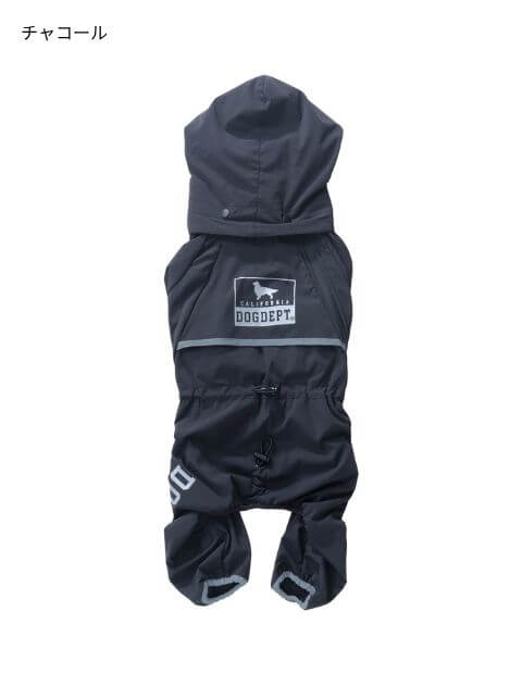 Teflon fabric ストレッチプロテクトロンパース 犬服ブランドのドッグデプト/DOG DEPT