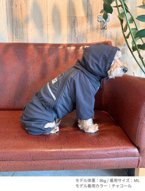 Teflon fabric ストレッチプロテクトロンパース 犬服ブランドのドッグデプト/DOG DEPT