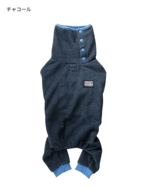 コンフォートソフトタッチフリースロンパース犬服ブランドのドッグデプト/DOG DEPT