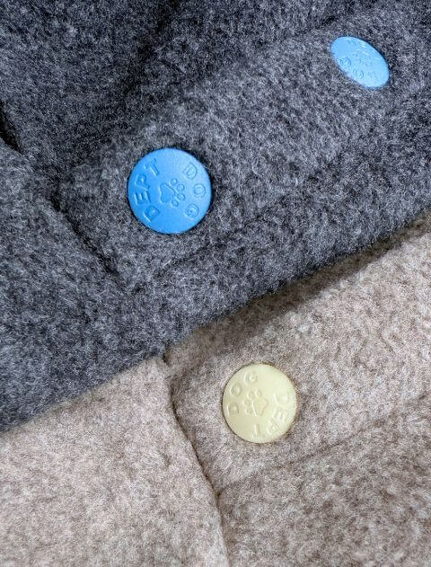 コンフォートソフトタッチフリースロンパース犬服ブランドのドッグデプト/DOG DEPT