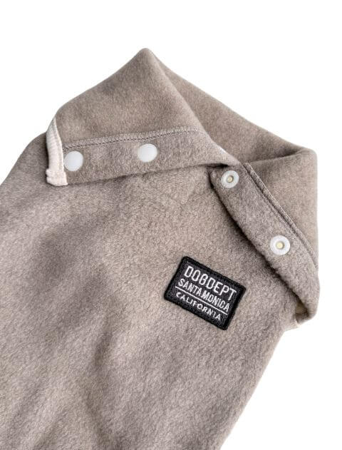 コンフォートソフトタッチフリースロンパース犬服ブランドのドッグデプト/DOG DEPT