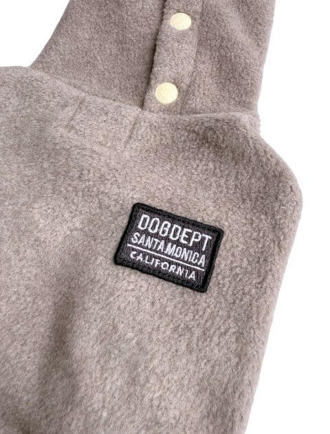 コンフォートソフトタッチフリースロンパース犬服ブランドのドッグデプト/DOG DEPT