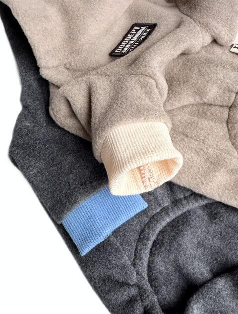 コンフォートソフトタッチフリースロンパース犬服ブランドのドッグデプト/DOG DEPT