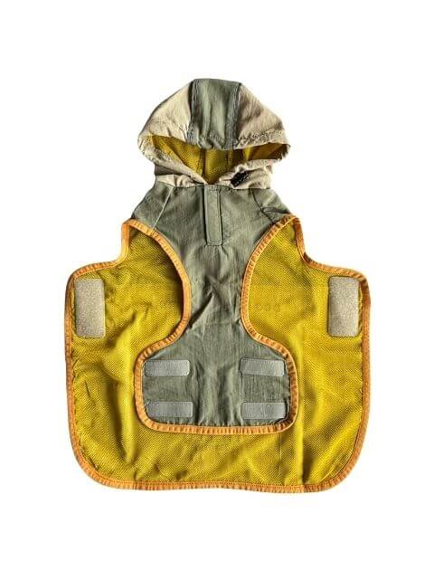 ドッグデプトレインコートセットアップ　撥水スヌードジャケット撥水オーバーオールS 犬服 / ドッグウェア】撥水コート / DOG DEPT (ドッグデプト