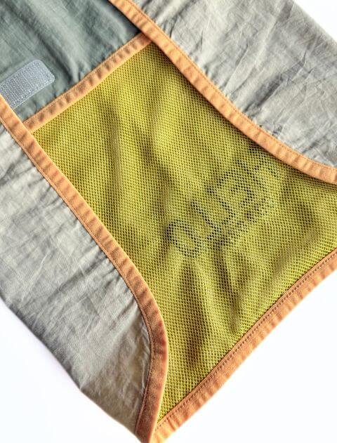 撥水ナイロンワッシャーレインコート  犬服ブランドのドッグデプト/DOG DEPT