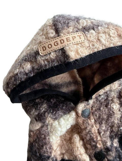 ブークレチェックコート 犬服ブランドのドッグデプト/DOG DEPT