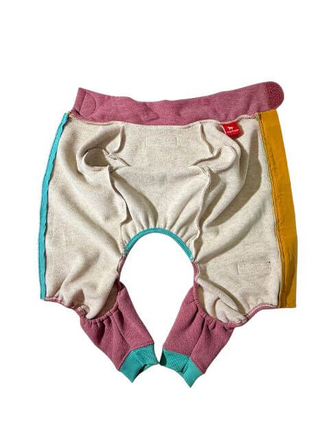 Dウォーム背中ジップロンパース 犬服ブランドのドッグデプト/DOG DEPT