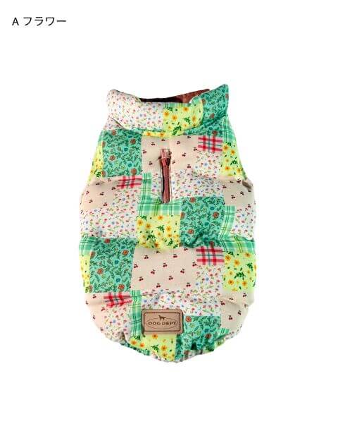 ガラガラエアーダウン 犬服ブランドのドッグデプト/DOG DEPT