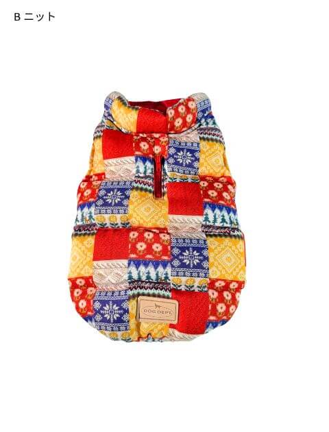 ガラガラエアーダウン 犬服ブランドのドッグデプト/DOG DEPT