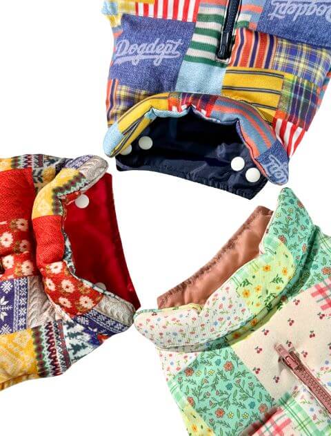 ガラガラエアーダウン 犬服ブランドのドッグデプト/DOG DEPT