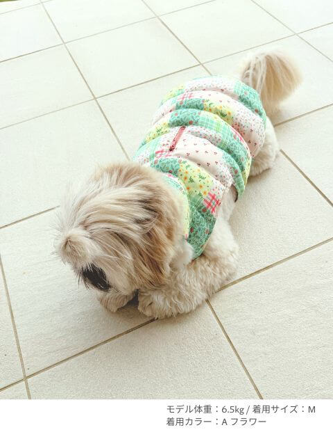 ガラガラエアーダウン 犬服ブランドのドッグデプト/DOG DEPT