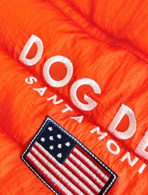 犬服 / ドッグウェア】クラシックロゴ エアーダウン / DOG DEPT