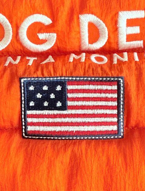 犬服 / ドッグウェア】クラシックロゴ エアーダウン / DOG DEPT