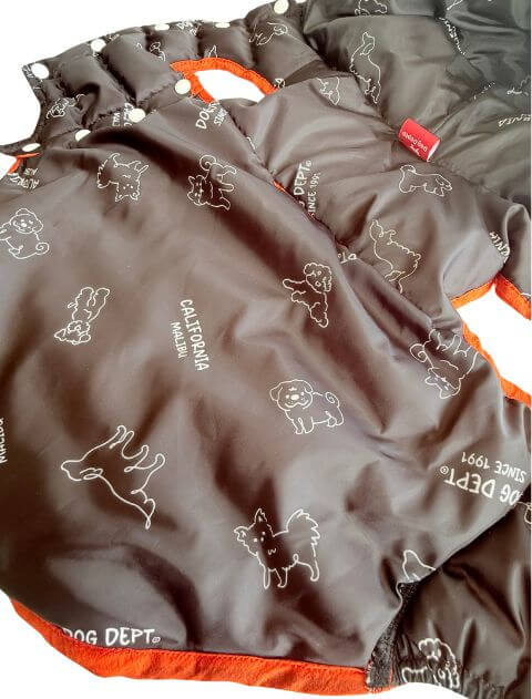 犬服 / ドッグウェア】クラシックロゴ エアーダウン / DOG DEPT