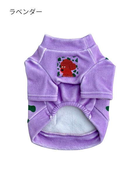 イラストドッグフリースT 犬服ブランドのドッグデプト/DOG DEPT