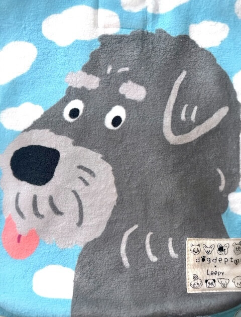 イラストドッグフリースT 犬服ブランドのドッグデプト/DOG DEPT