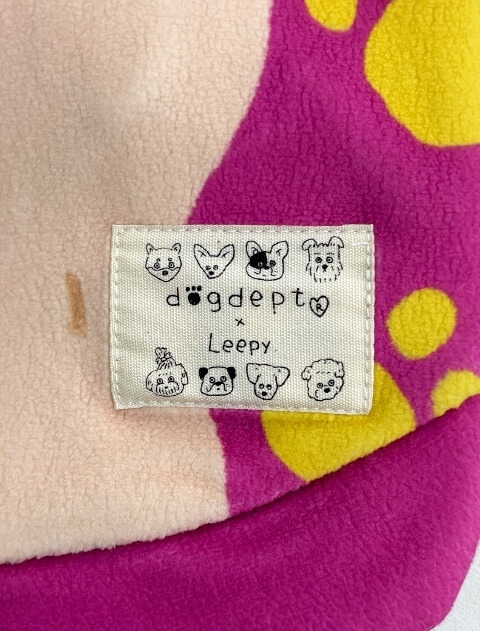 イラストドッグフリースT 犬服ブランドのドッグデプト/DOG DEPT