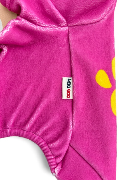 イラストドッグフリースT 犬服ブランドのドッグデプト/DOG DEPT