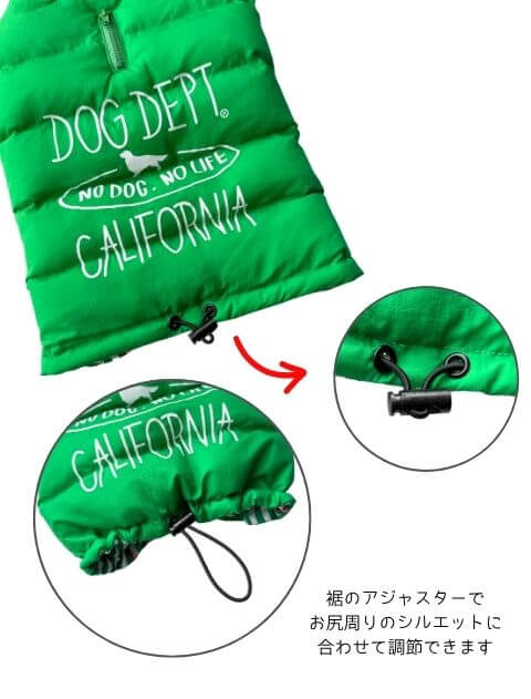 超軽量エアーポンチョ 犬服ブランドのドッグデプト/DOG DEPT
