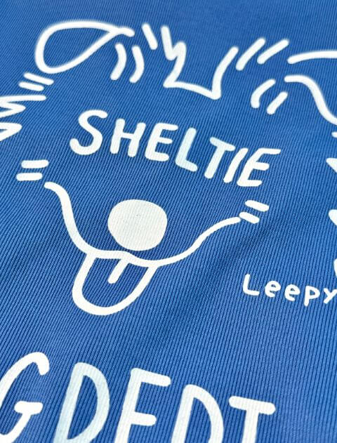 MY DOG IS No.1 シェルティノースリーブ　犬服ブランドのドッグデプト/DOG DEPT