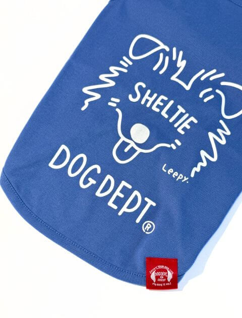 MY DOG IS No.1 シェルティノースリーブ　犬服ブランドのドッグデプト/DOG DEPT