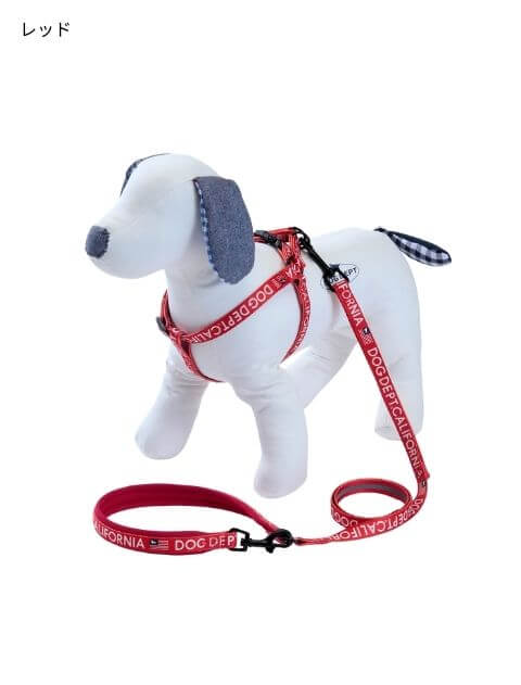 クラシックロゴリード＆ハーネス ブランドのドッグデプト/DOG DEPT