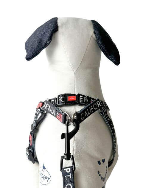 クラシックロゴリード＆ハーネス ブランドのドッグデプト/DOG DEPT