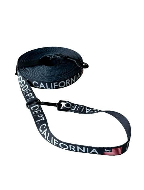 クラシックロゴロングリード10m ブランドのドッグデプト/DOG DEPT