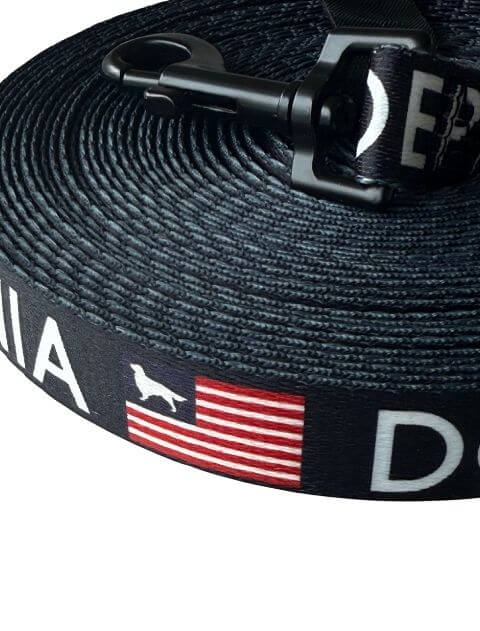 クラシックロゴロングリード10m ブランドのドッグデプト/DOG DEPT