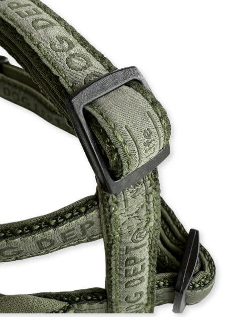 ジャガードロゴ　リード＆ショルダーハーネス ブランドのドッグデプト/DOG DEPT