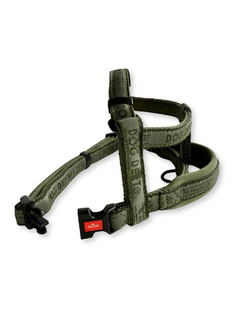 ジャガードロゴ　リード＆ショルダーハーネス ブランドのドッグデプト/DOG DEPT