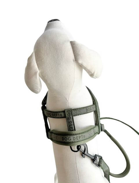 ジャガードロゴ　リード＆ショルダーハーネス ブランドのドッグデプト/DOG DEPT
