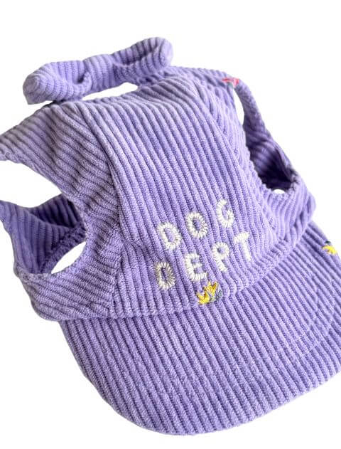 コーデュロイドッグキャップ ブランドのドッグデプト/DOG DEPT