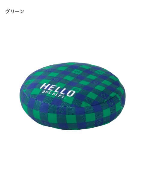 フリースチェックドッグベッドカバー ブランドのドッグデプト/DOG DEPT