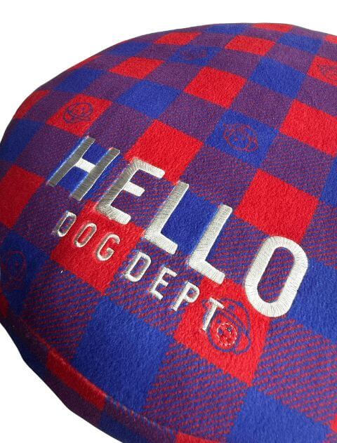 フリースチェックドッグベッドカバー ブランドのドッグデプト/DOG DEPT