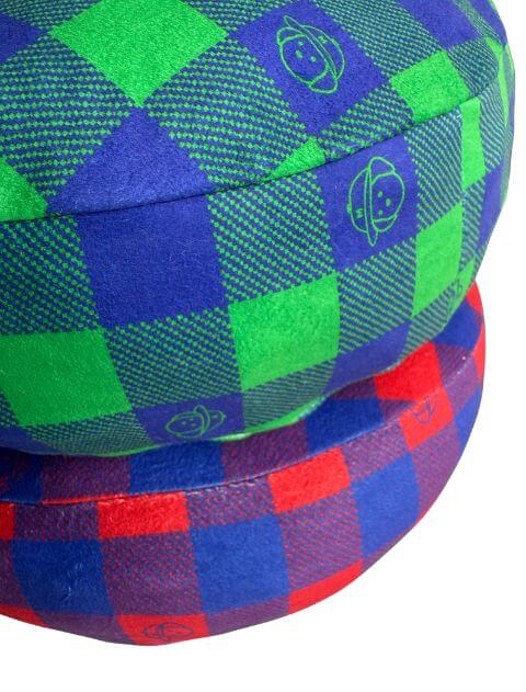 フリースチェックドッグベッドカバー ブランドのドッグデプト/DOG DEPT