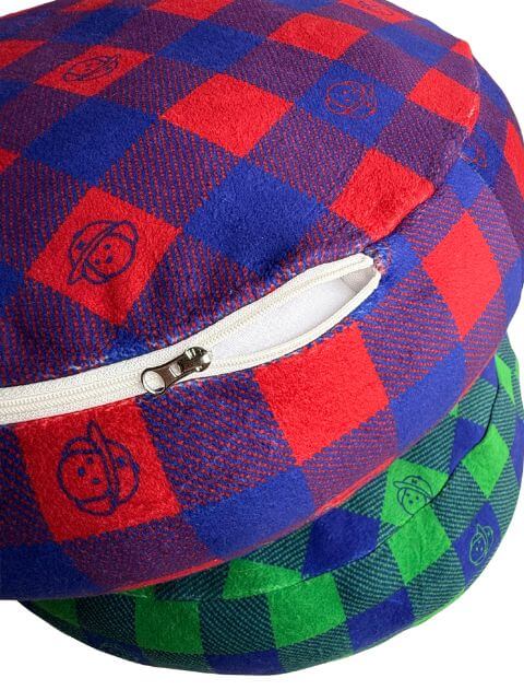 フリースチェックドッグベッドカバー ブランドのドッグデプト/DOG DEPT