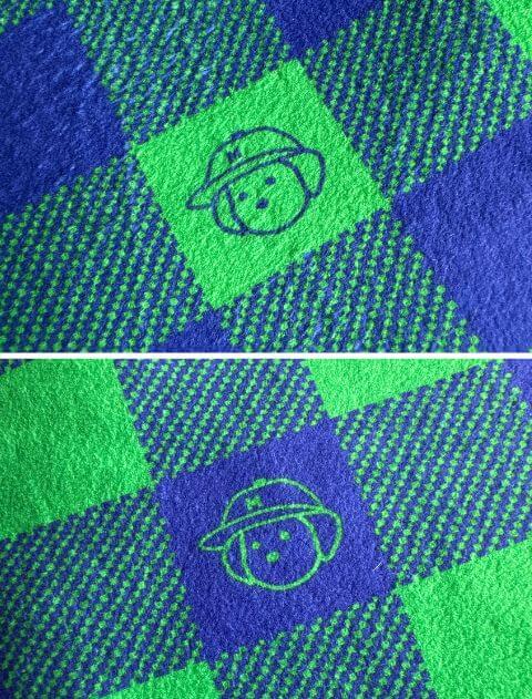 フリースチェックドッグベッドカバー ブランドのドッグデプト/DOG DEPT