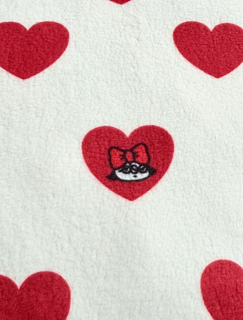 フリースハートドッグベッドカバー ブランドのドッグデプト/DOG DEPT