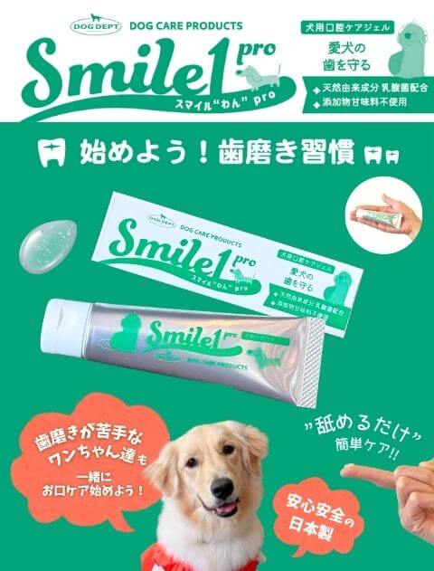 【DOG GOODS】smile 1 pro 口腔ケアジェル