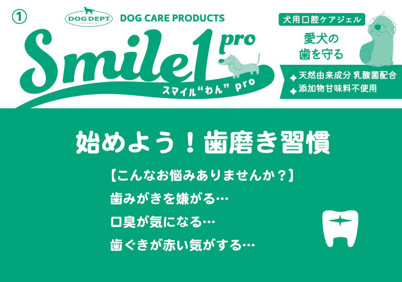 smile 1 pro 口腔ケアジェル  ブランドのドッグデプト/DOG DEPT