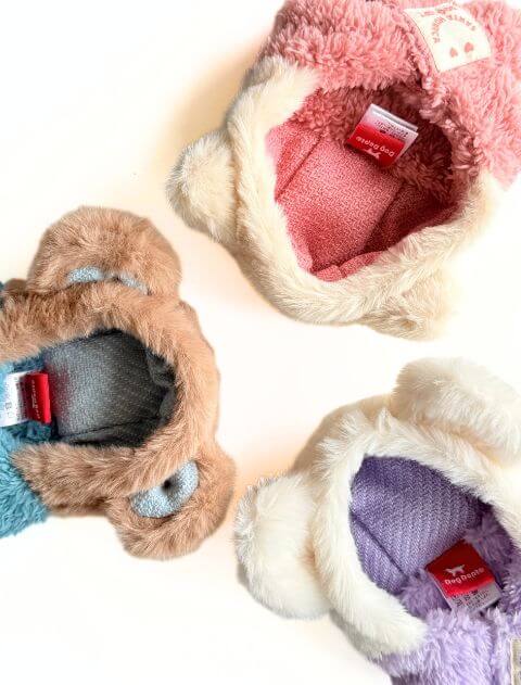 マフラー付きファー帽子 ブランドのドッグデプト/DOG DEPT