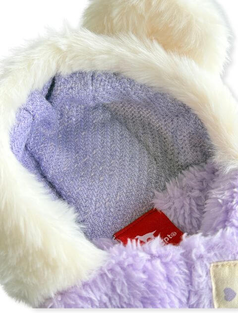 マフラー付きファー帽子 ブランドのドッグデプト/DOG DEPT